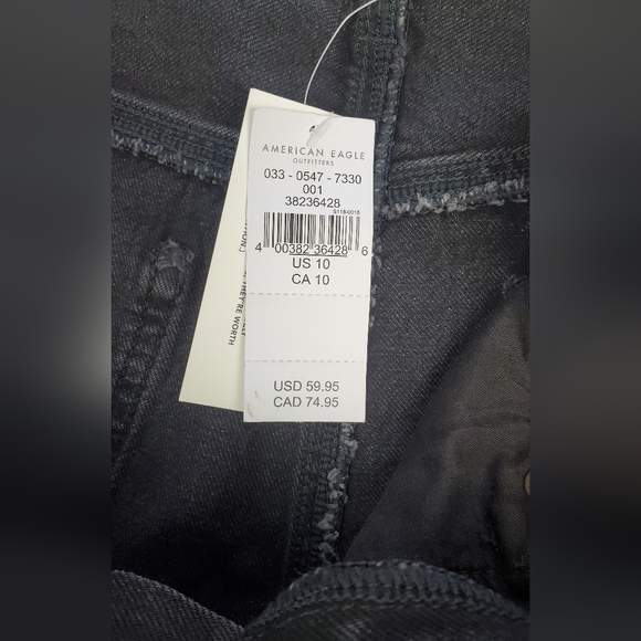 American‎ Eagle Highest rise stretch Boyfriend Comfort Stretch waistband Shorts - Picture 10 of 14